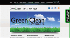 Desktop Screenshot of greencleanservicesinc.com